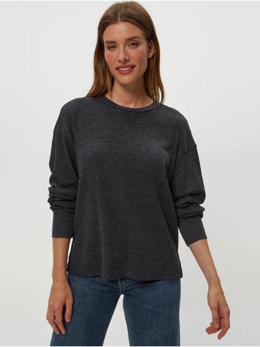 NWOT Michael Stars Keri Thermal Pullover